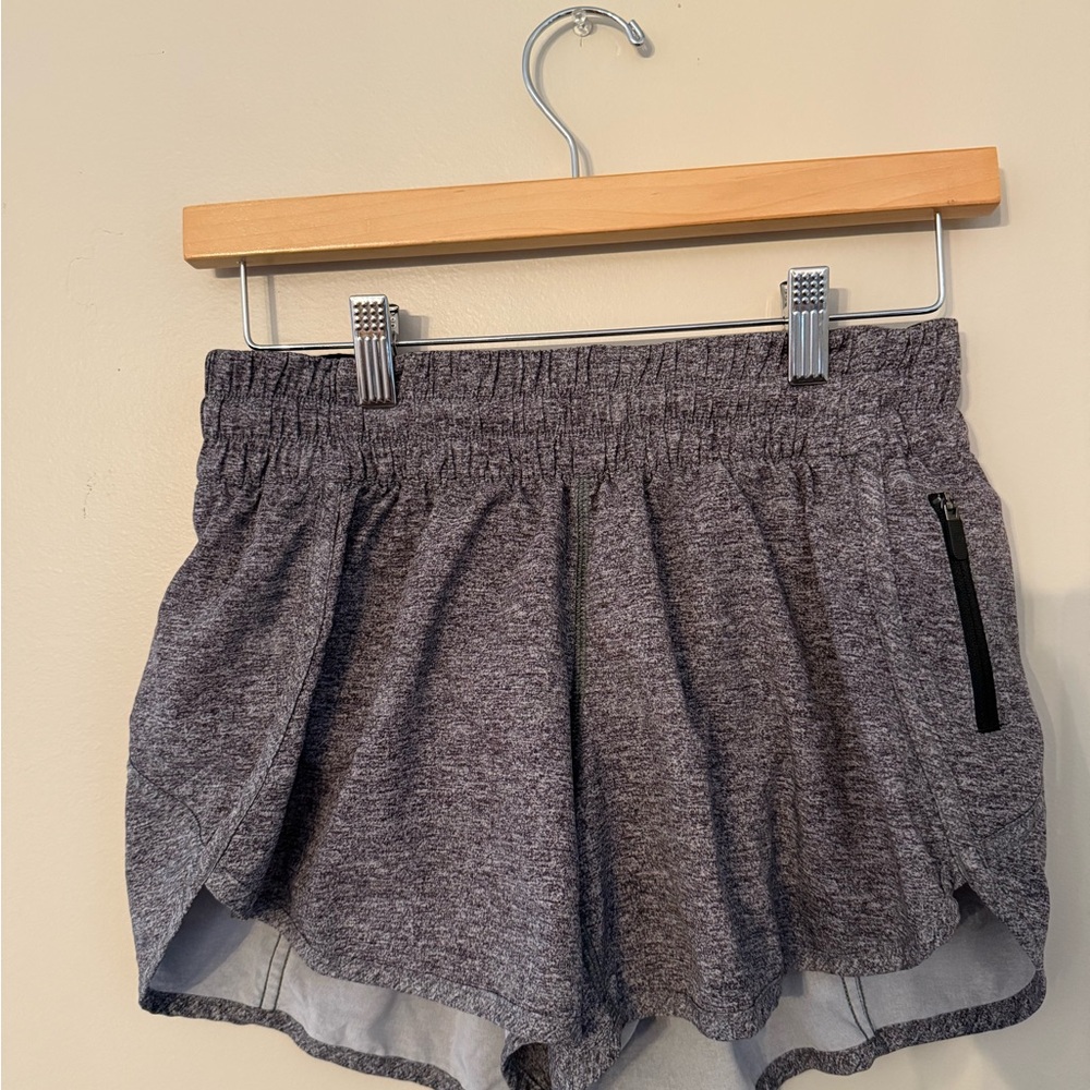 Lululemon Athletica Charcoal Gray Women's Athletic Shorts